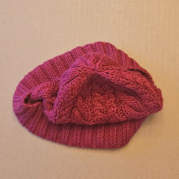 Smartwool beanie wool/acrylic blend dark pink - Picture 6 of 6